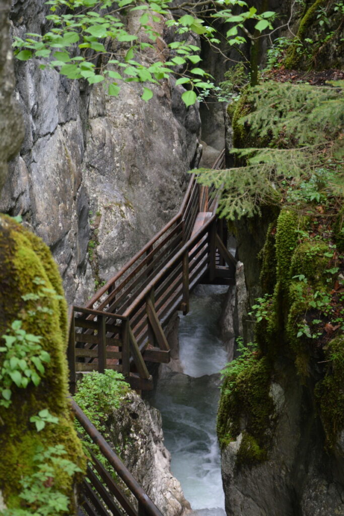 Blick in die Innersbachklamm