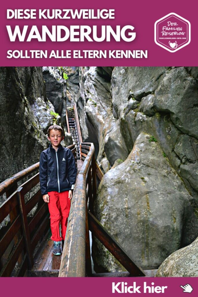 Innersbachklamm wandern