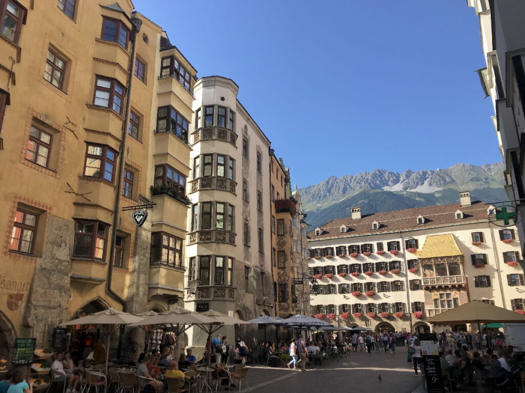 Vom Familienhotel Hopfgarten in die historische Altstadt Innsbruck und mit der Nordkettenbahn auf´s Top of Innsbruck