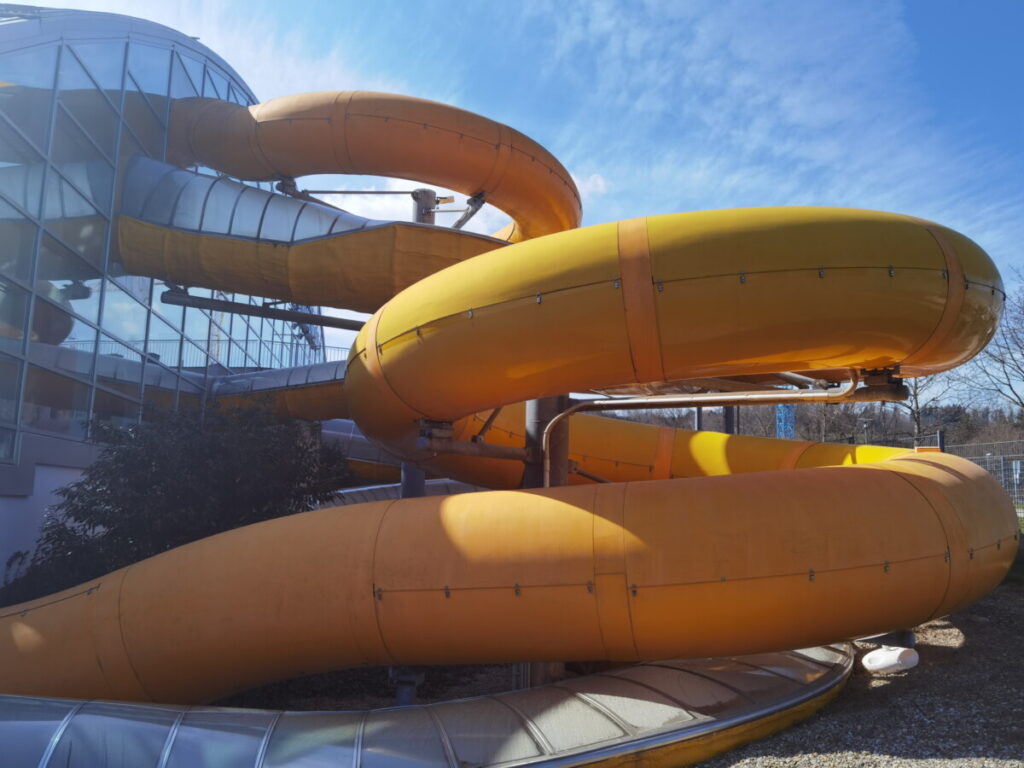 Familienhotel in den Bergen mit Wasserrutsche