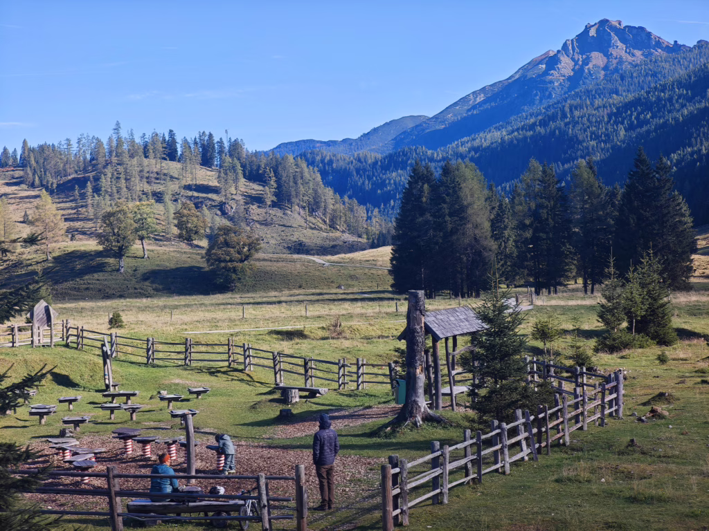 Alles Alm Spielplatz mitten in den Bergen