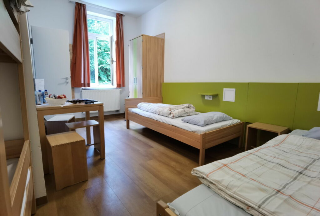 Das war unser Familienzimmer in der Jugendherberge Eisenach