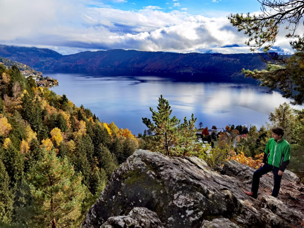 Zum Aussichtspunkt "Kanzel" ab Millstatt wandern