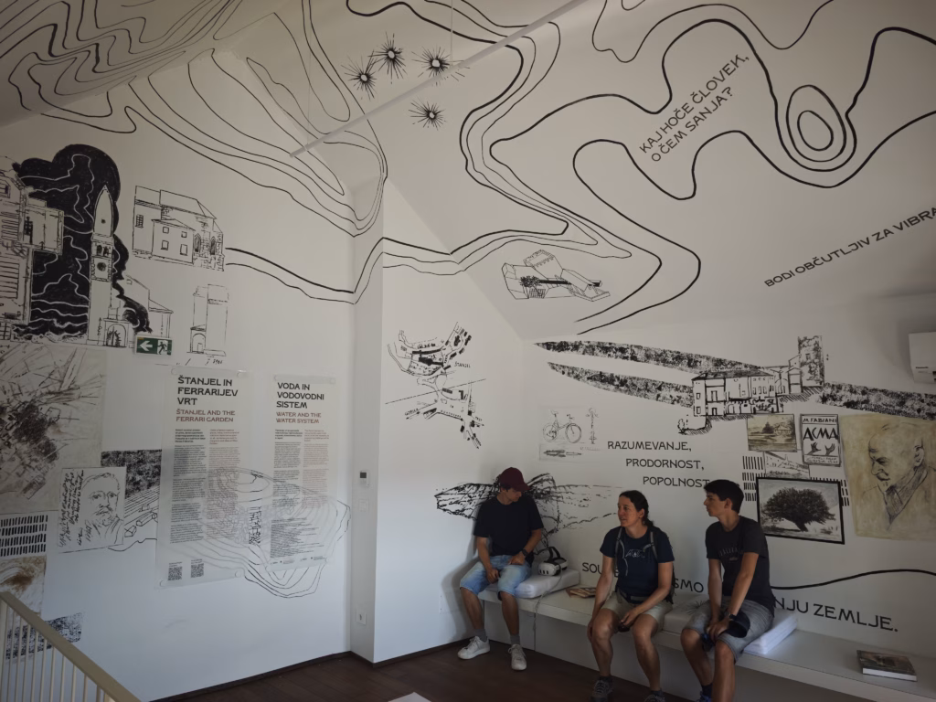 Im Haus Natalija erfährst du mehr über den Architekten Fabiani und sein Wasserversorungssystem