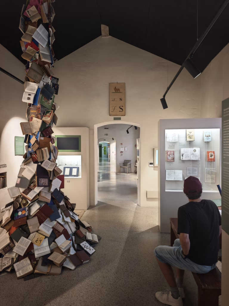 Im interaktiven Museum der Burg dreht sich alles um die slowenische Sprache