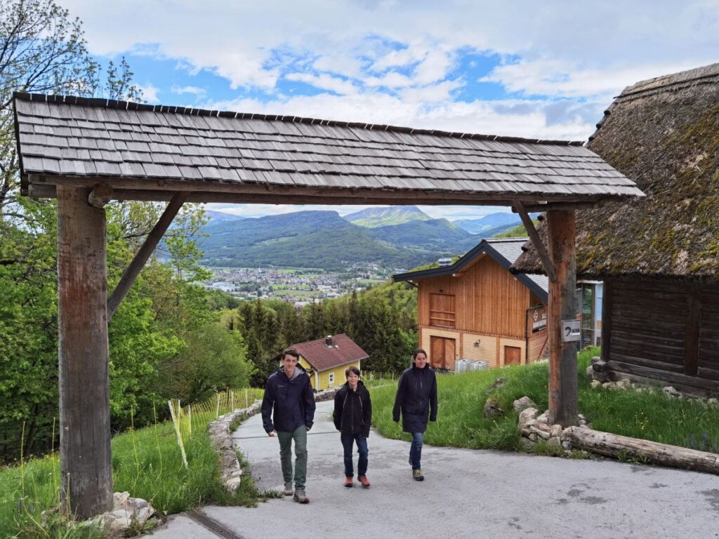 Unser Rundgang im Keltendorf Hallein, direkt neben den Salzwelten Salzburg