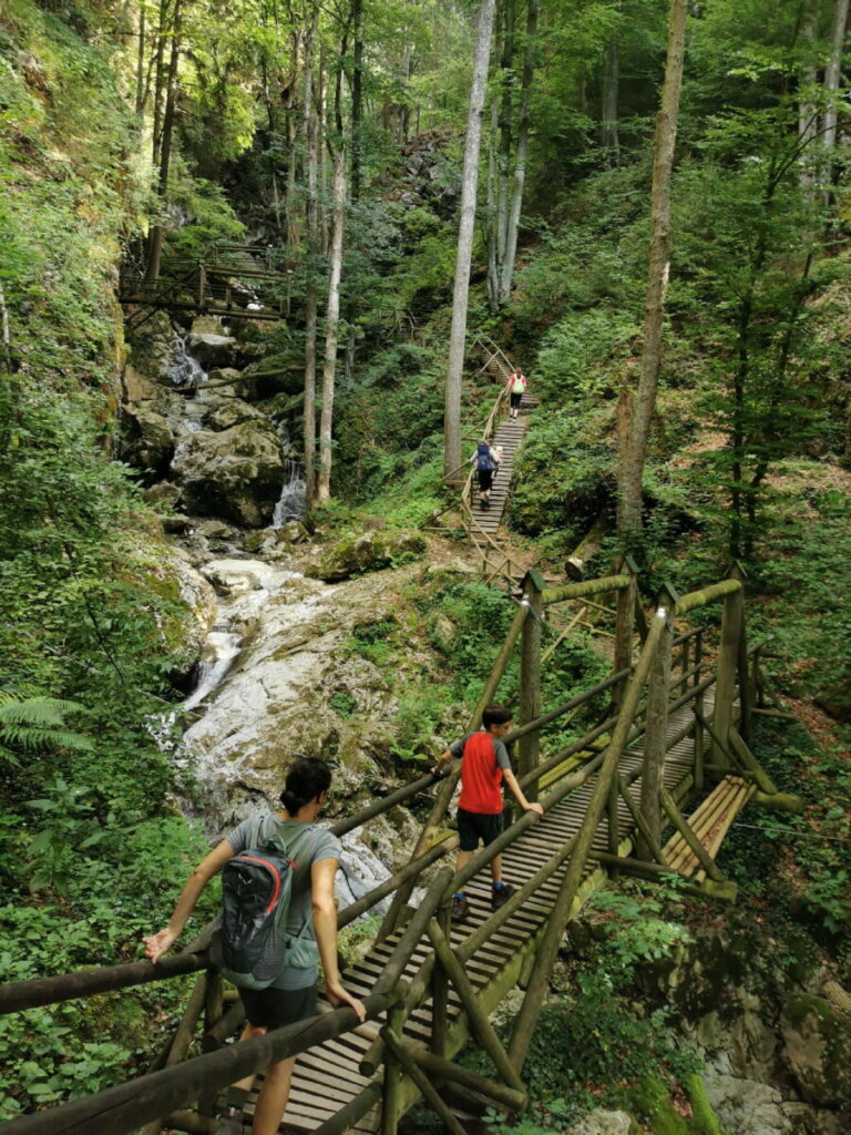 Kesselfallklamm Graz - abwechslungsreiche Klammwanderung in der Steiermark