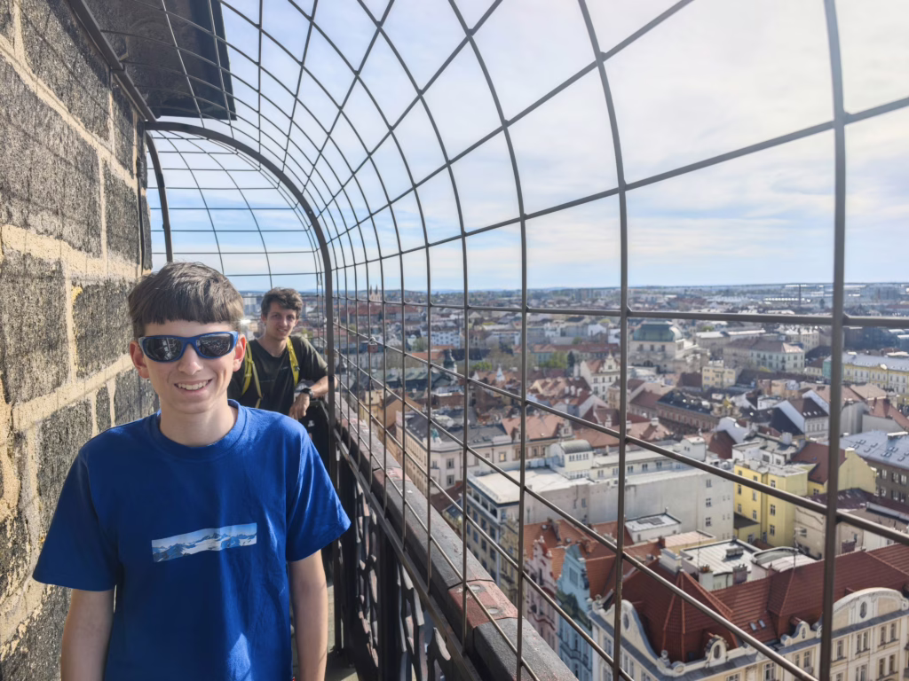 Pilsen mit Kindern