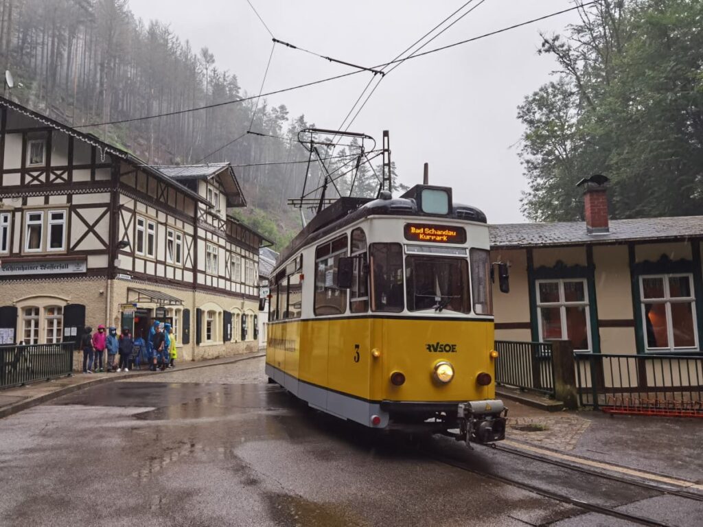 Sächsische Schweiz bei Regen - unser Ausflug mit der Kirnitzschtalbahn