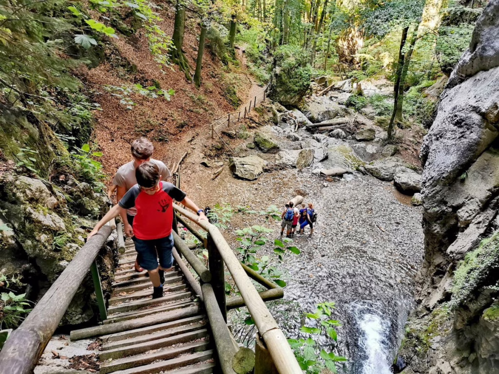 Klamm Österreich nahe Graz: Die Kesselfallklamm