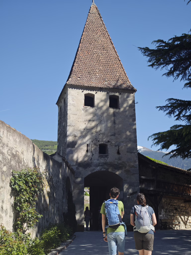 Ausflug in Brixen mit Kindern ins Kloster Neustift