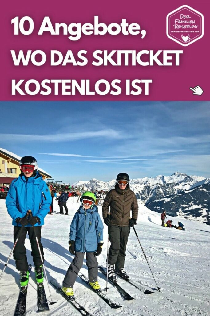 Skigebiet Kinder kostenlos