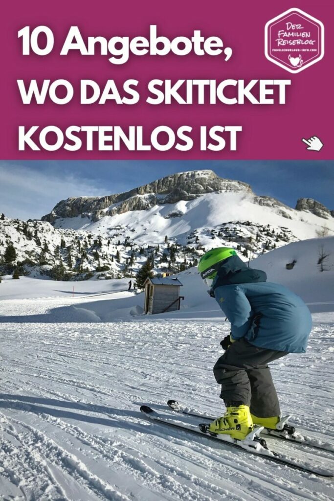 Kostenlos Skifahren mit Kindern