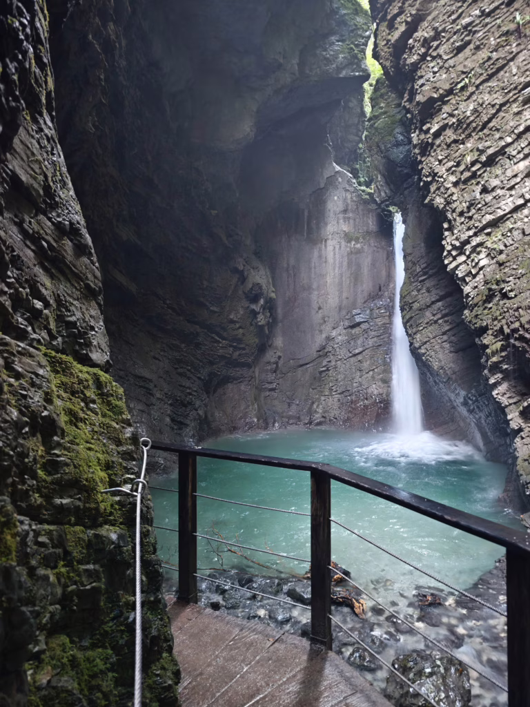 Kozjak Wasserfall