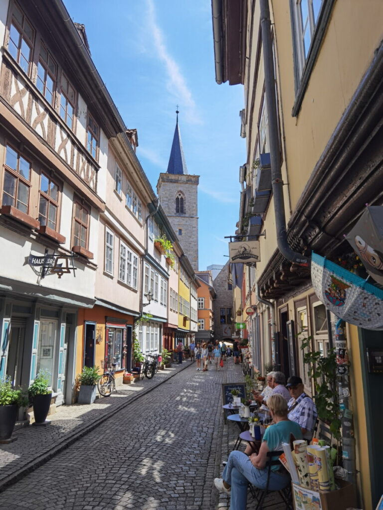 Die Krämerbrücke Erfurt ist die außergewöhnlichste Sehenswürdigkeit der Stadt