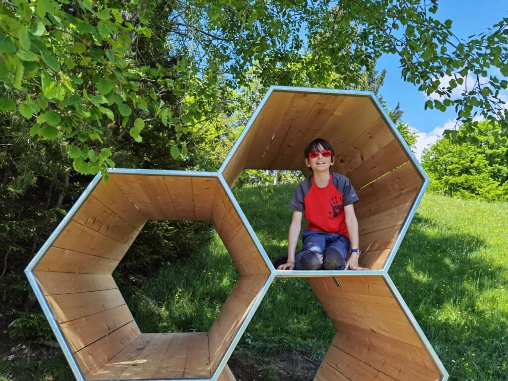 Auf dem Naturerlebnisweg Kufstein wandern mit Kindern