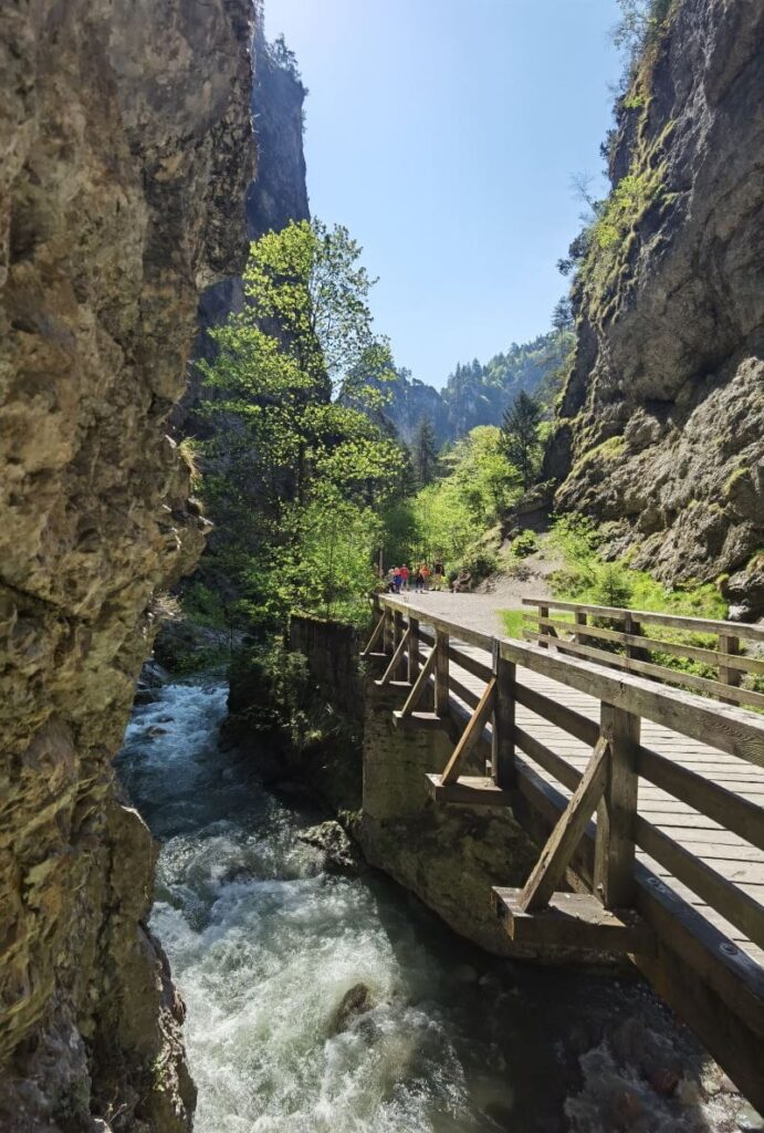 So kannst du durch die Kundler Klamm wandern