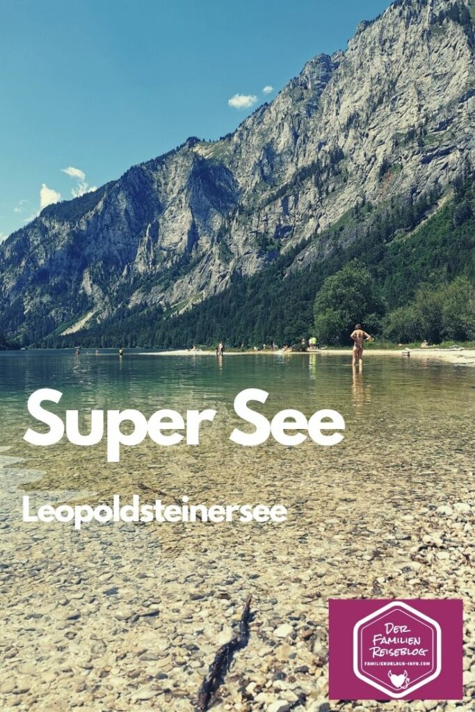 Leopoldsteinersee - gut zum Baden im Sommer