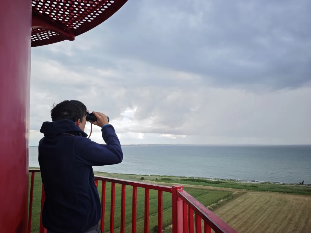 Leuchtturm Flügge Fehmarn mit Kindern