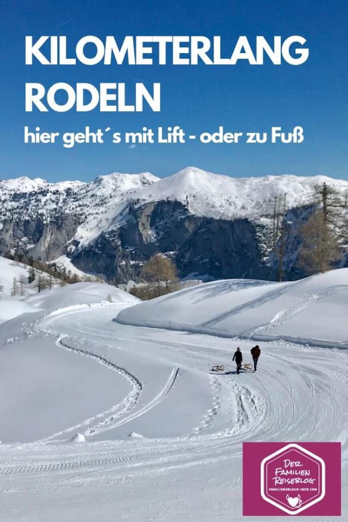 Loser Rodelbahn - die längste Rodelbahn der Steiermark!