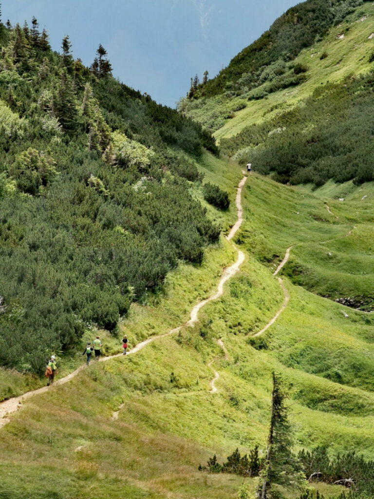 Die Loser Wanderung führt über schöne Wanderpfade