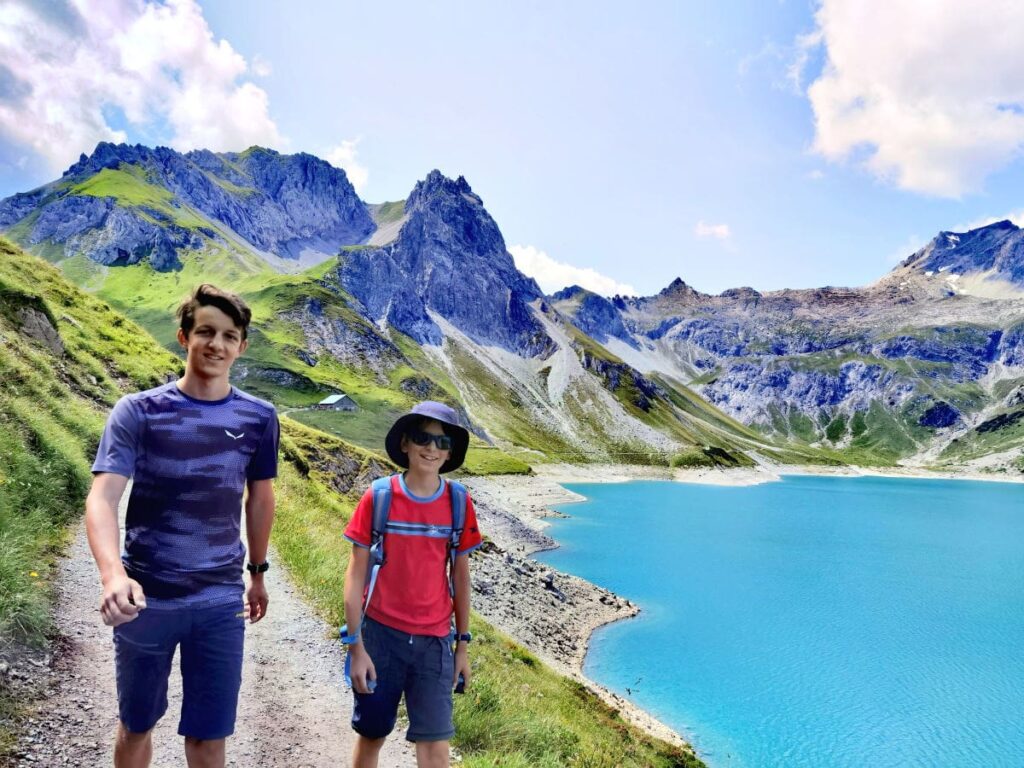 Paradies in Vorarlberg: Der Lünersee liegt einfach traumhaft schön