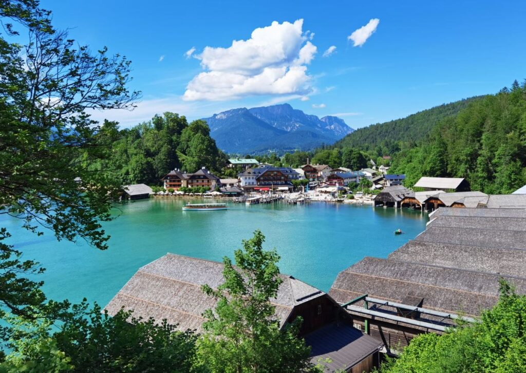 Der Malerwinkel - leichte Königsee Wanderung in Berchtesgaden mit Kindern