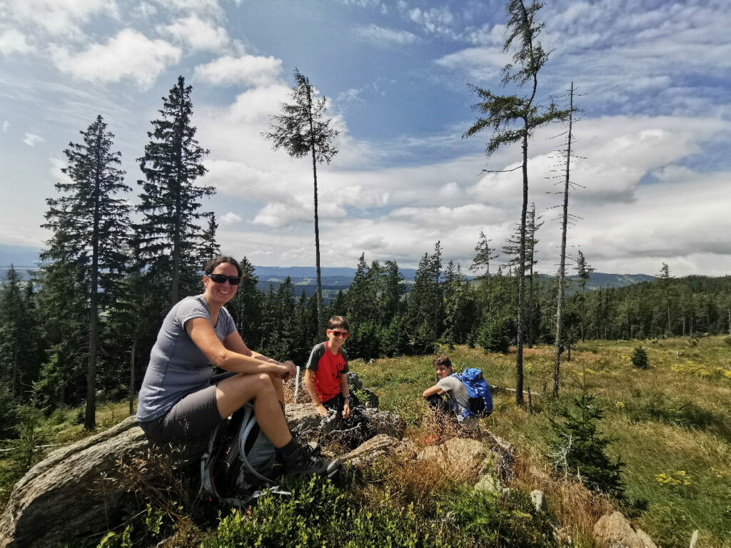 In Maria Lankowitz wandern - viele Ruhe am Berg haben wir genossen!