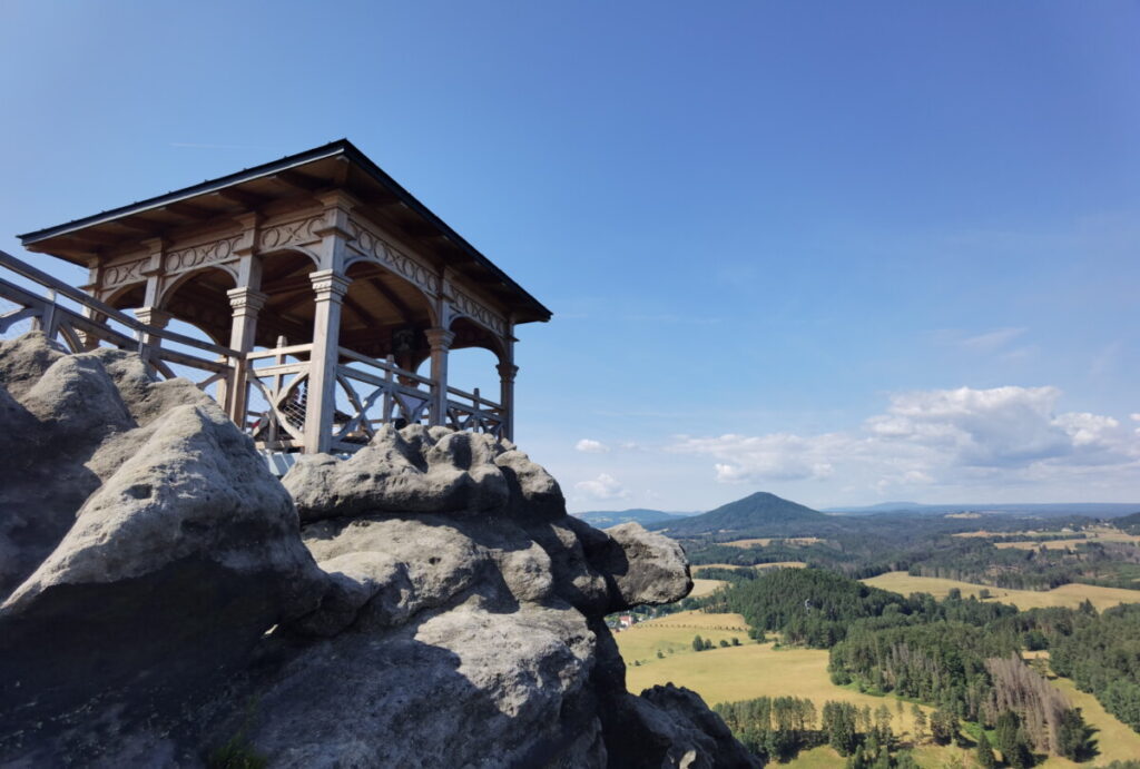 Böhmische Schweiz Aussichtspunkt Marienfels