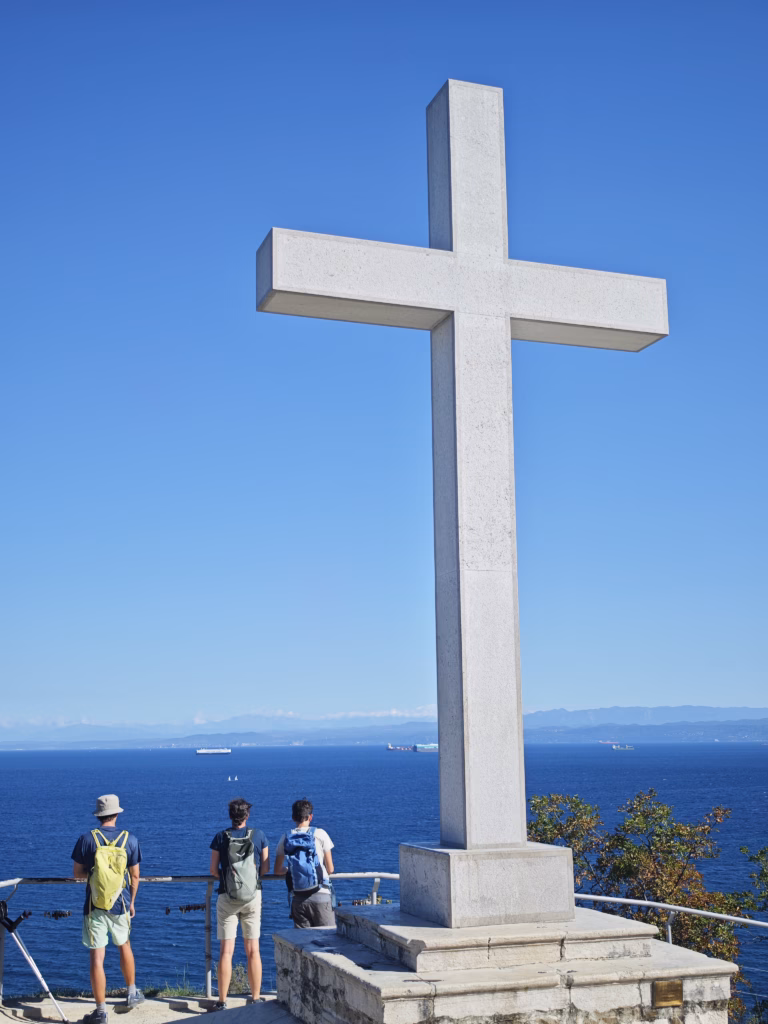 Für uns der schönste Ort am Meer in Slowenien - Strunjan-Kreuz oberhalb der Mondbucht