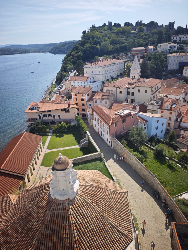 Piran am Meer in Slowenien