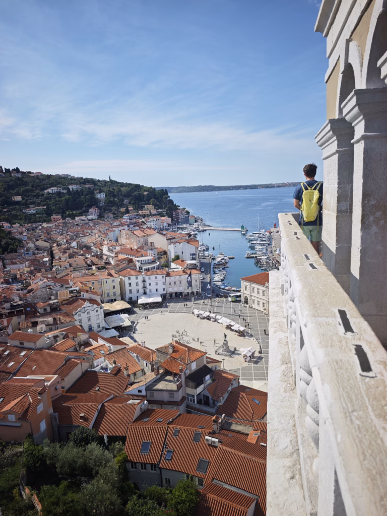 Piran am Meer in Slowenien