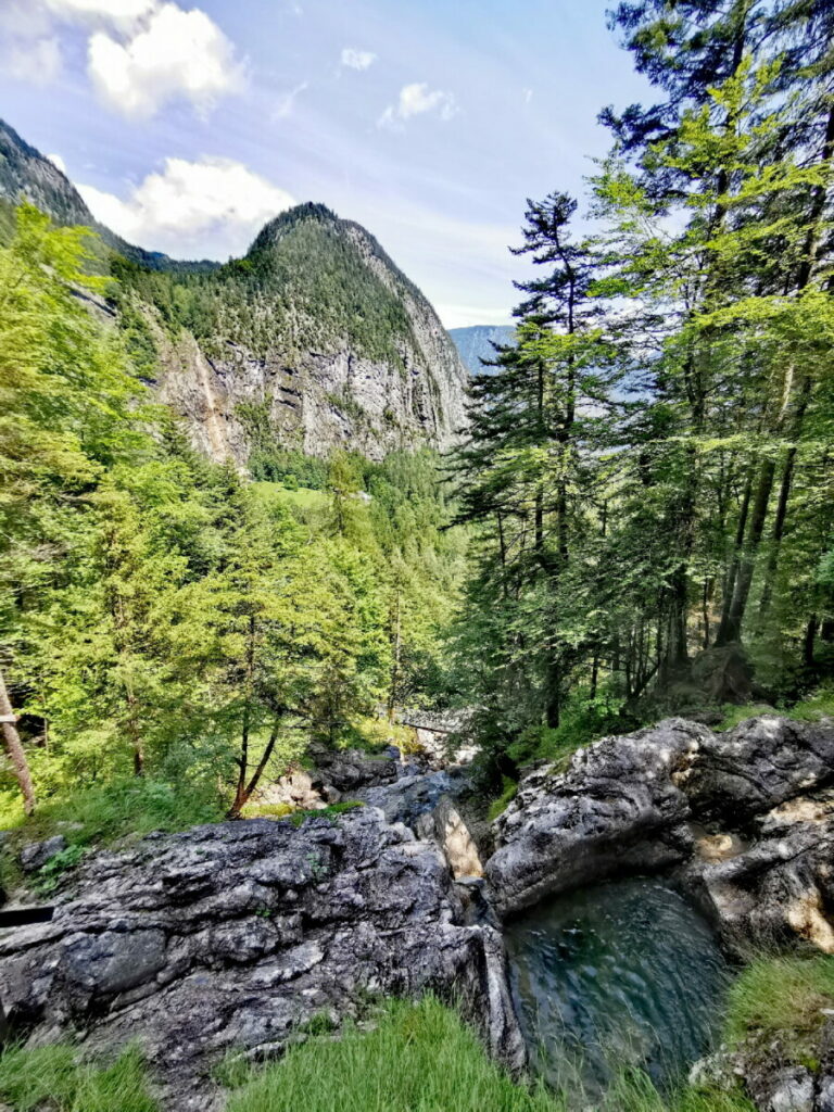 Der Naturpool Hallstatt - die Gletschertöpfe im Echerntal