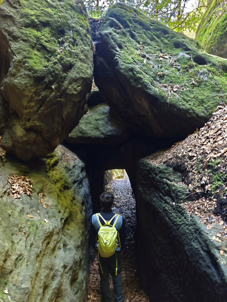 Von der unteren Schleuse geht die Wanderung zurück zum Ausgangspunkt