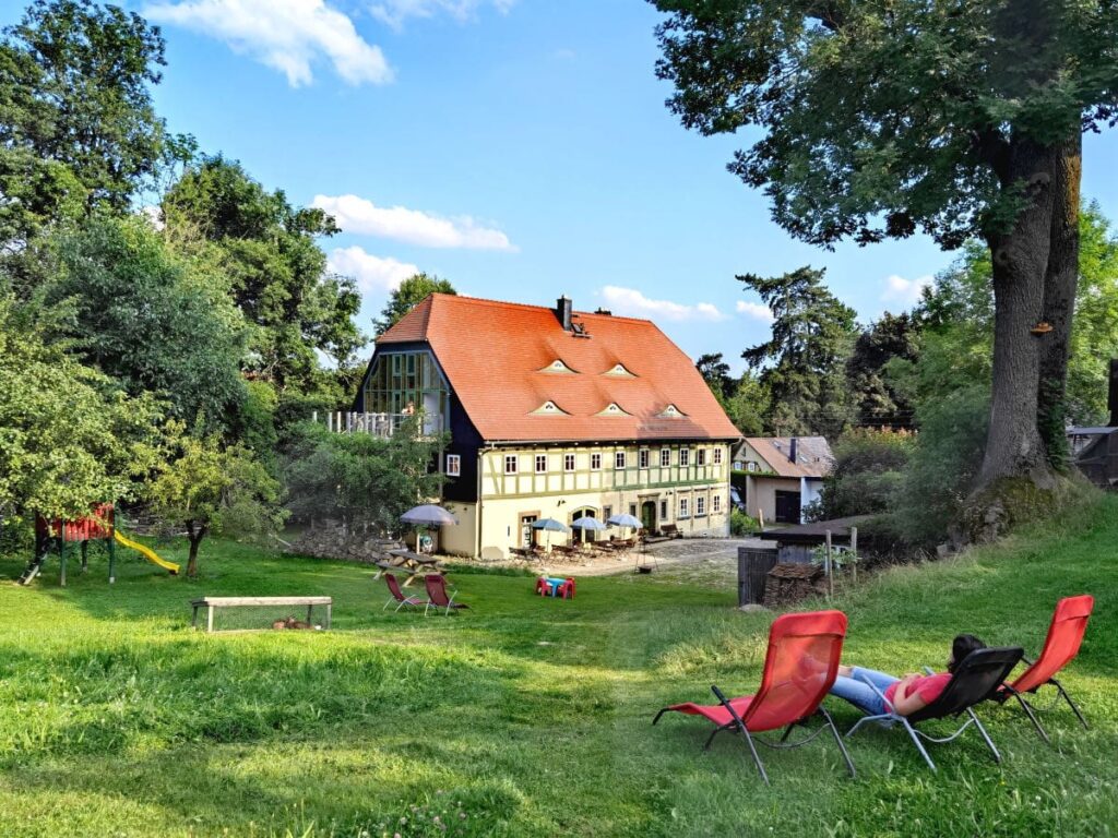 Idyllischer Oberlausitz Urlaub auf dem Bauernhof - herrlich zum Entspannen