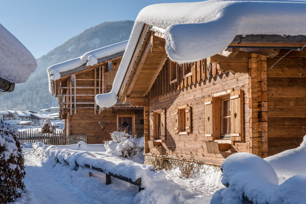 Osterurlaub mit Kindern - in einer der urigen Almlust Hütten nahe der Skipiste