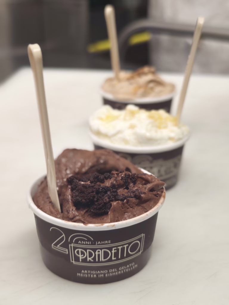 Das beste Eis in Brixen bekommst du bei Pradetto
