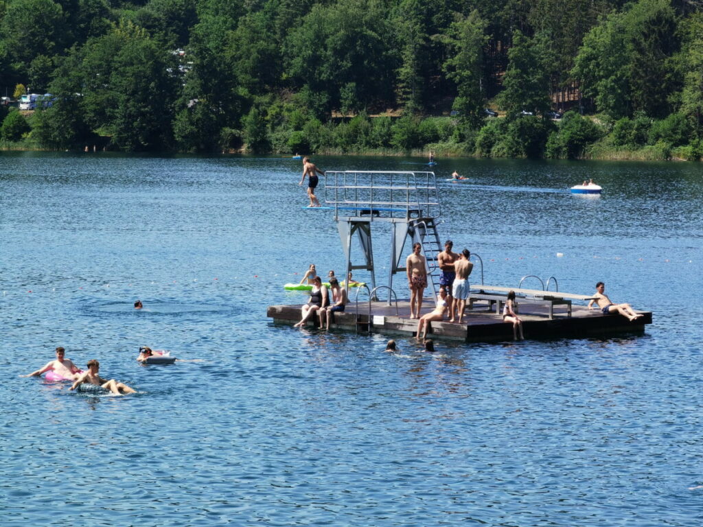 Pulvermaar Eifel mit Kindern