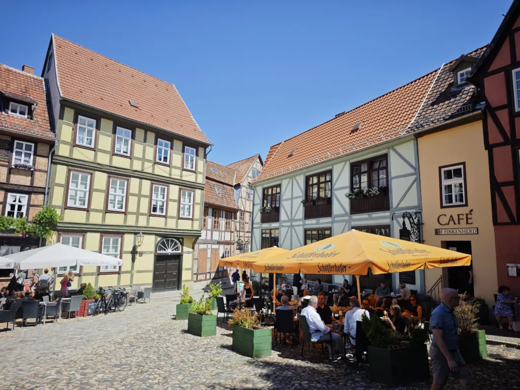 Oberhalb vom Finkenherd kommen wir bei der Stadtführung an diesem schönen Platz heraus - direkt unterhalb des Schlosses