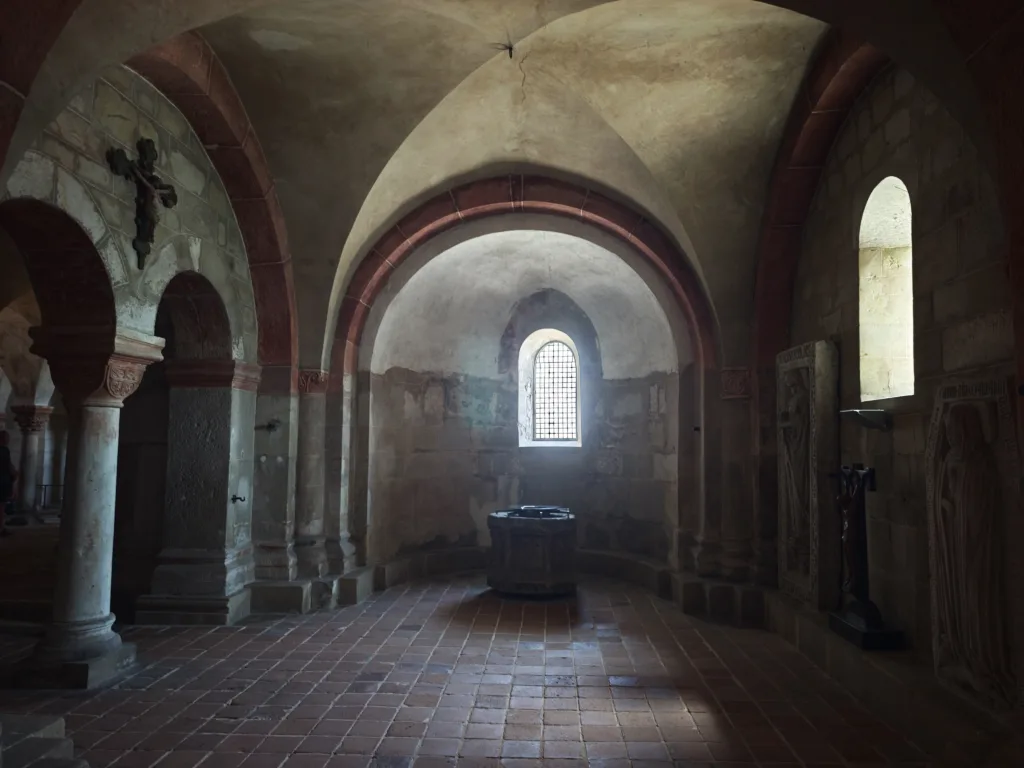 In der Krypta im Quedlinburger Dom