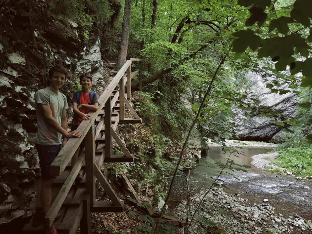 Eine der schönsten Stellen in der Raabklamm bei Weiz