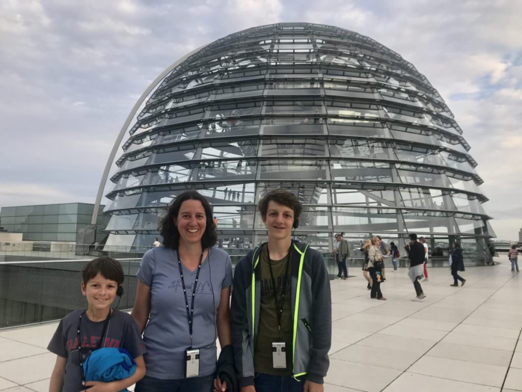 Reichstag Führung Berlin mit Kindern