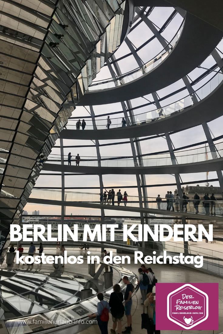 Reichtstag Berlin mit Kindern