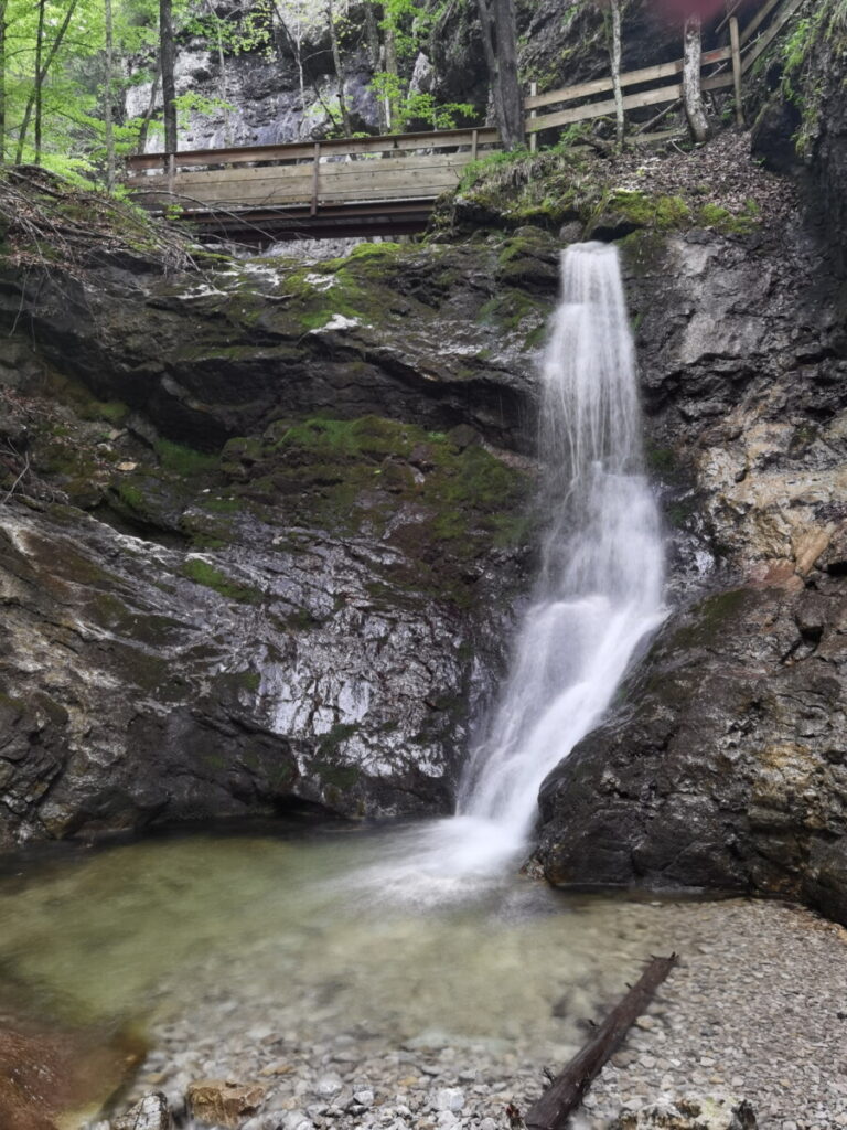 Kostenlose Klamm in Reit im Winkl: Die Klausenbachklamm