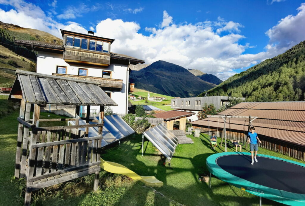 Empfehlenswerte Reschensee Ferienwohnung auf dem Bauernhof - beim Gruber im Langtauferer Tal