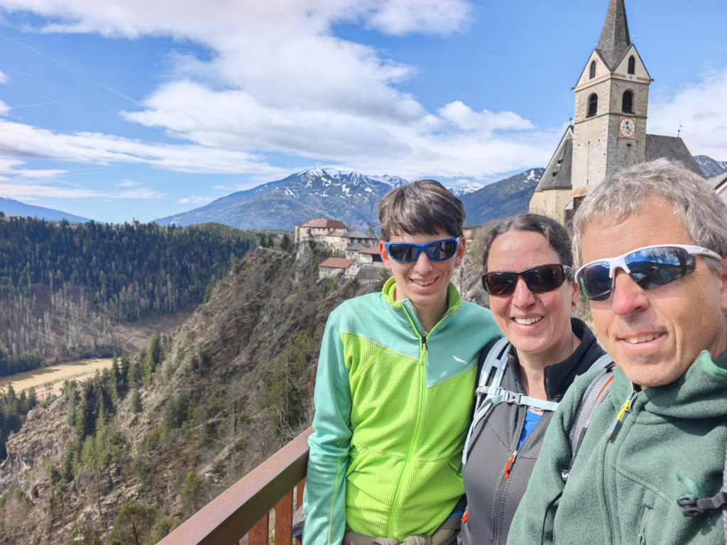 Rienzschlucht mit Kindern