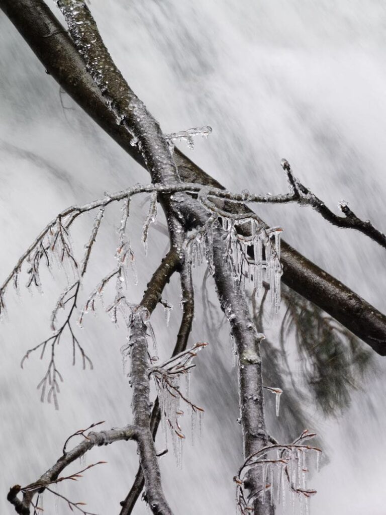 Rieslochfälle Winter