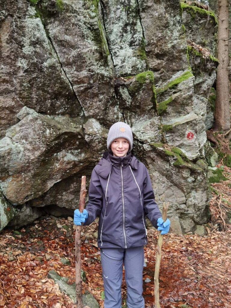 Rieslochfälle mit Kindern - die Wanderung macht Spaß