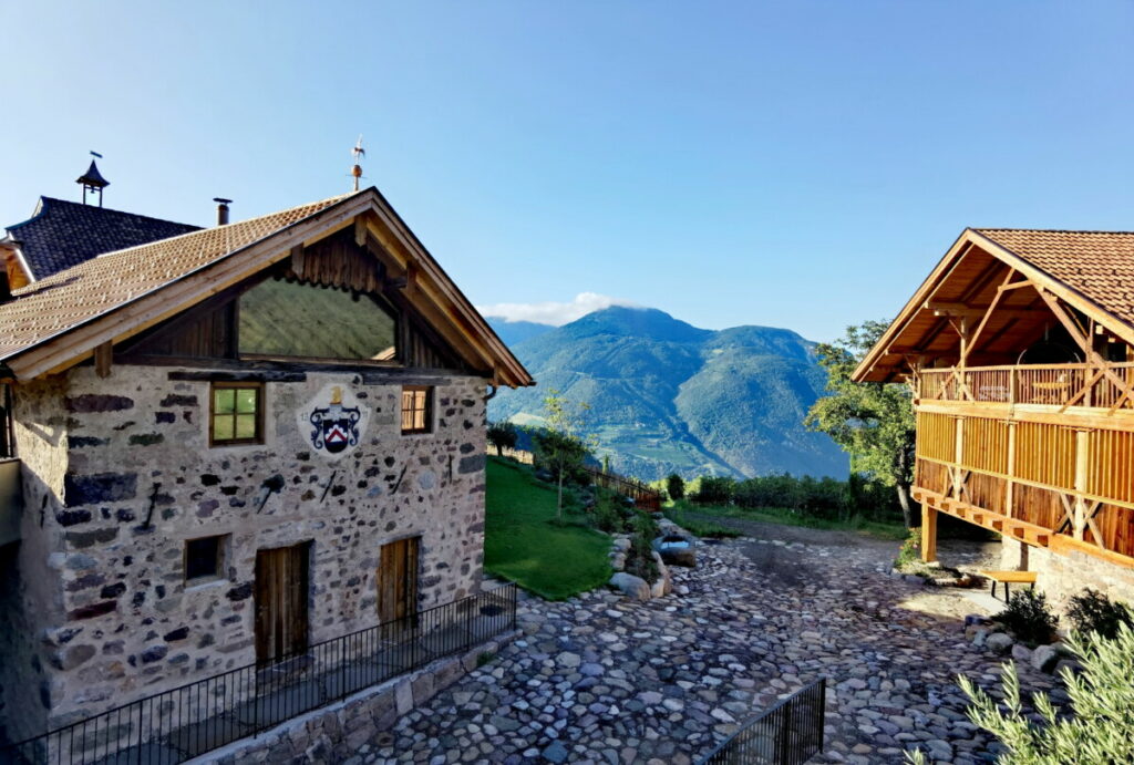 Unsere Empfehlung für eine exklusive Ritten Ferienwohnung: Der Spornberghof mitten in den Weinbergen