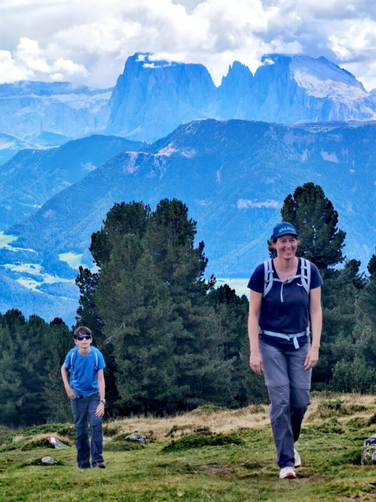 Rittner Horn mit Blick in die Dolomiten